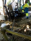 Foreuse de la conduite d'eau 2015