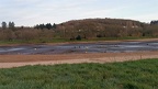 vidange du plan d'eau de Courtille (creuse)